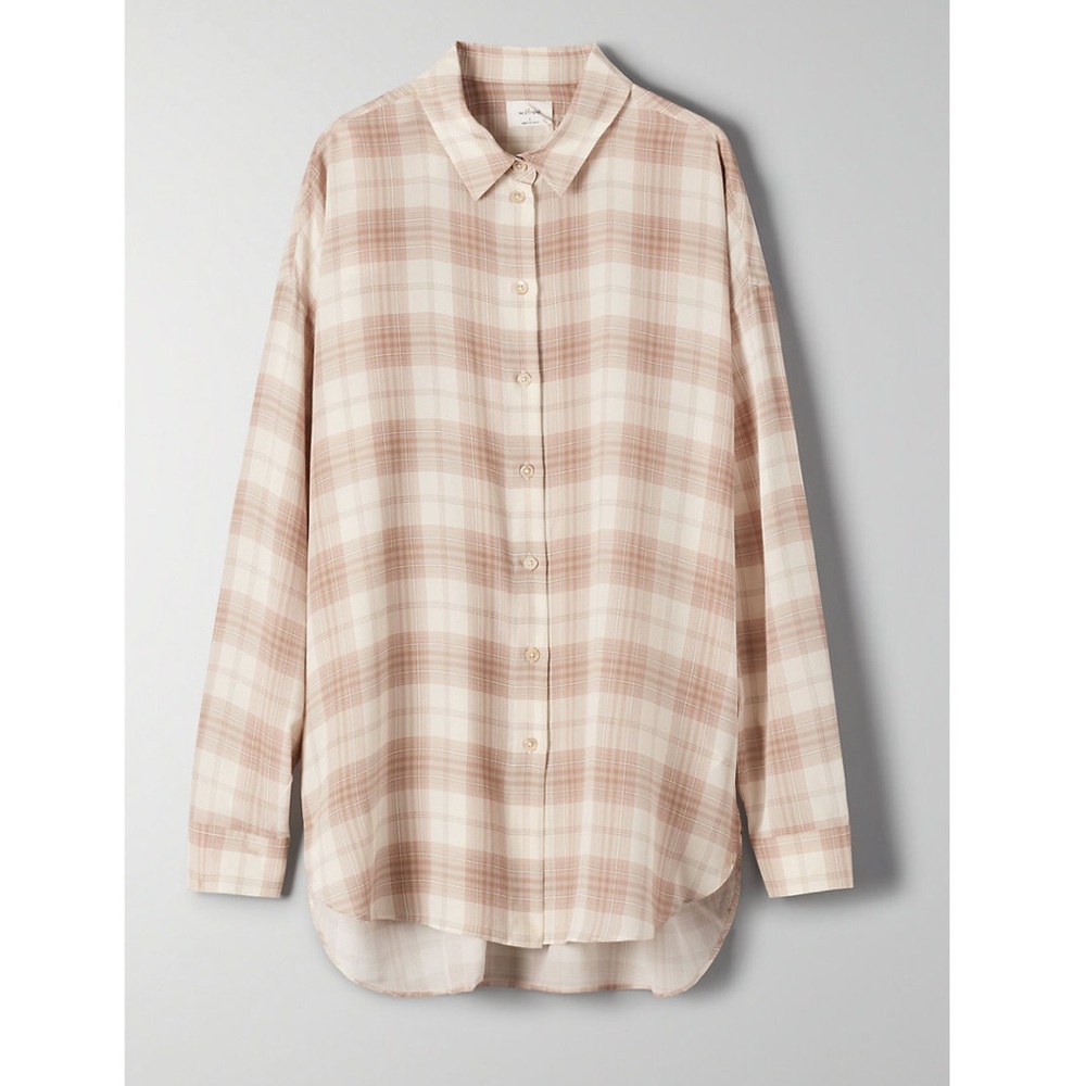 Aritzia Silk Shirt
